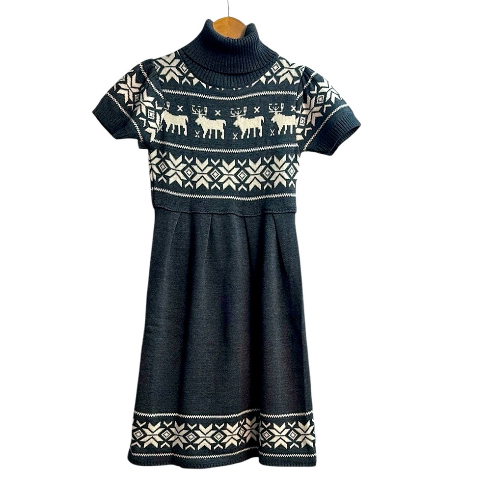 Hallhuber alpine knit dress size XS